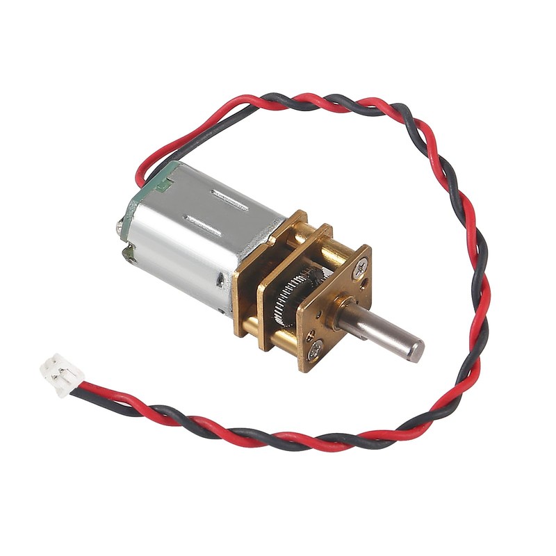 DIANN 10pcs Mini Micro N20 Gear Motor DC 3V-6V Slow