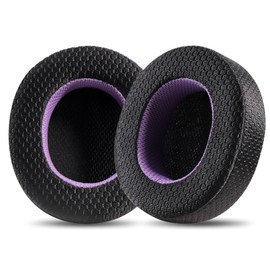 Jomwag Breathable Mesh Replacement Earpads for STEELSERIES Arctis 1/3/5/7/9/Pro/Raw - High-Density Foam Cushions