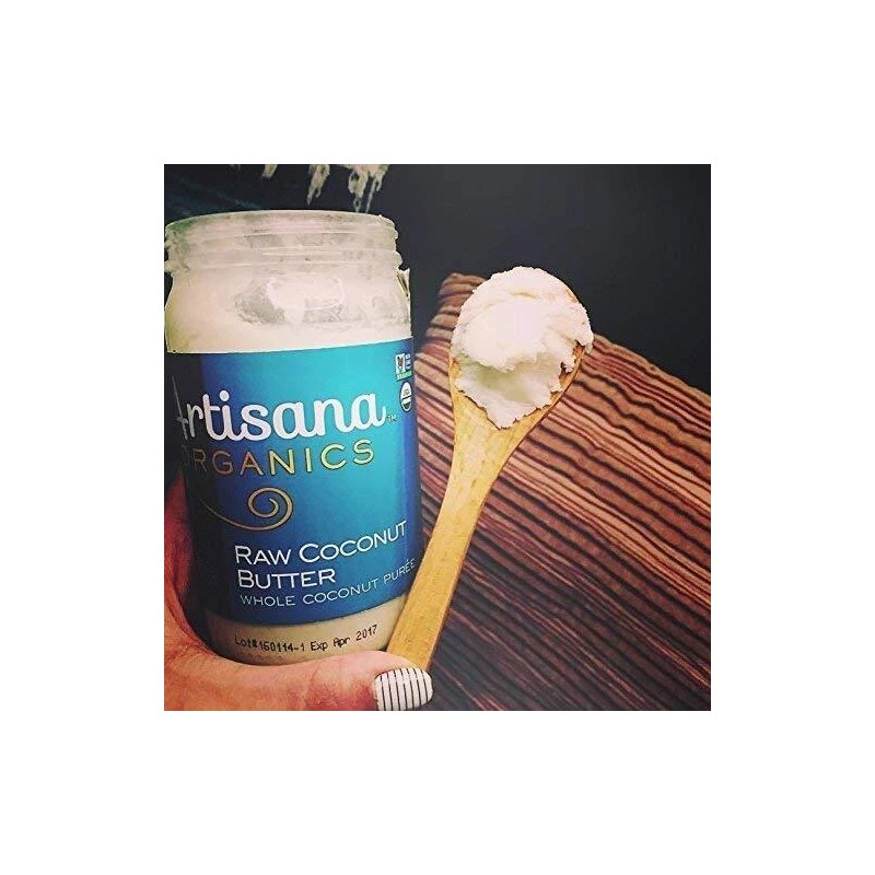 Artisana Organic Raw Coconut Butter 14oz Vegan Non GMO Gluten