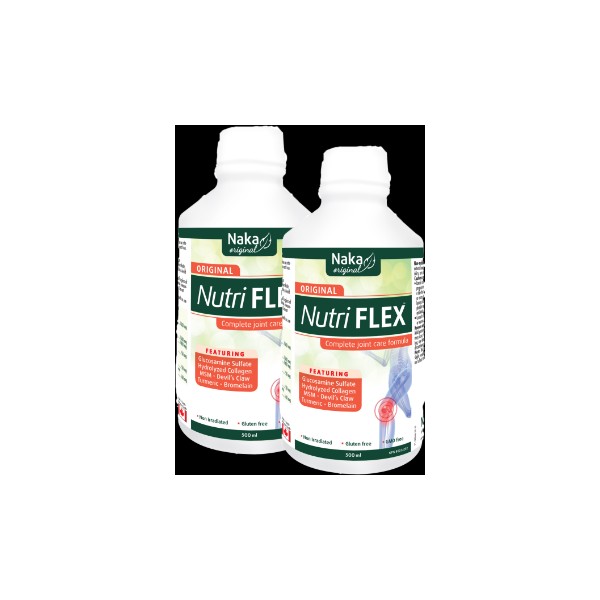 Naka Nutri-Flex Liquid - 500 + 500ml (2 For Deal) + BONUS