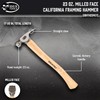 Dead On Tools-23oz Milled Face California Framing Hammer,(DOHFH23M17C)