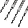4Pcs Square Hole Drill Bits Woodworking Bearing Steel Wood Drilling
