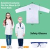 INNOCHEER Kids Science Experiment Kit with Lab Coat Scientist Costume