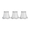 3Pcs Modern Lamp Shades E14 Candle Chandelier Lampshade Clip On