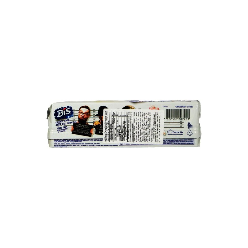 Bis Lacta Wafer Cookies (Chocolate Branco, 4 Pack)