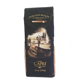 Caffe Capri Coffee, Italian Roast, 12-Ounce