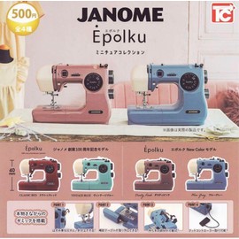 Janome Epolku Epolku Miniature Collection [All 4 Types Set (Full Comp)] Capsule Toy