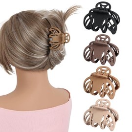 NAISIER Pinzas Para El Cabello Para Mujeres Para Cabello Grueso, Pinzas De Mandíbula Antideslizantes, Accesorios Para El Cabello.