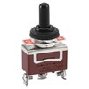 Heschen metal toggle switch, KN3C-113, SPDT ON/OFF/(ON) side momentary 3