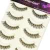 Vivis False Lashes Eyelashes Short Thick Full Volume Soft Clear