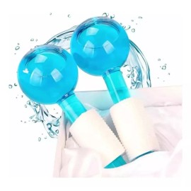 Maluk Store Ice Globe Balls Ojera Facial Frío Masaje + Suero Hialurónico