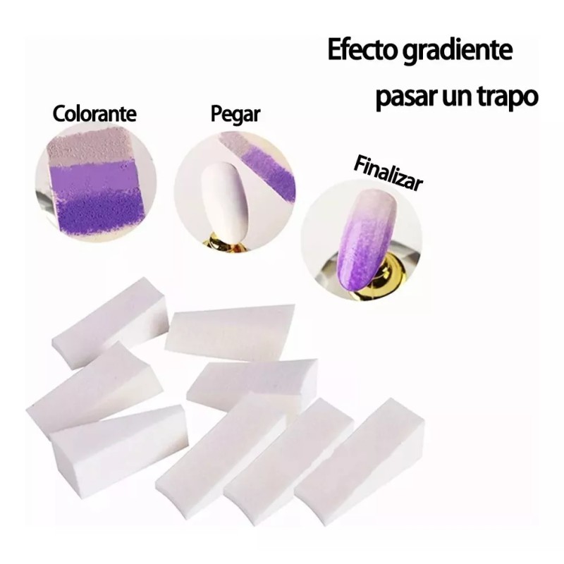 Dolores Juego Plantillas Estampado Uñas Placa Sello Raspador Esponja
