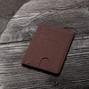 Buffway Buffway Slim Minimalist Front Pocket RFID Blocking Leather Wallets