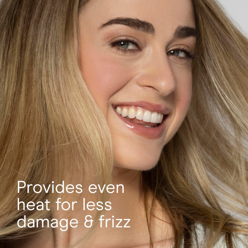 Conair Double Ceramic 3-in-1 Hot Air Brush, Interchangeable Attachments: 1¼-Inch