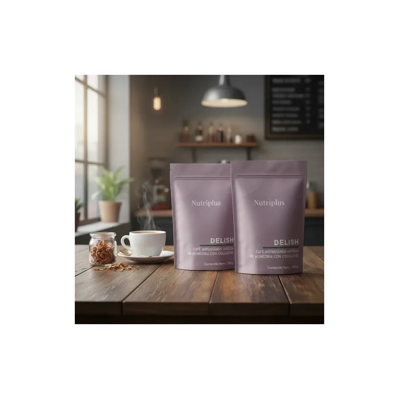 Café De Fibra Farmasi +café Achicoria Con Colágeno Kit 2