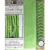 Better Home Mosaic Double Swag Fabric Shower Curtain, with Vinyl