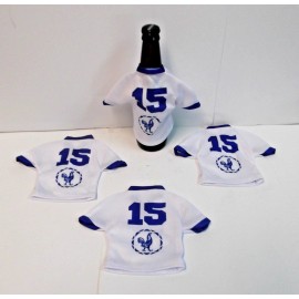 SAUZA TEQUILA MINI FOOTBALL JERSEY FOR SMALL BOTTLE SET OF 4