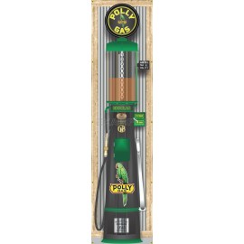 Revved Up Banners POLLY GAS STATION OLD VISIBLE GAS PUMP RUSTIC PRINTED BANNER MURAL ART 2' x 8'