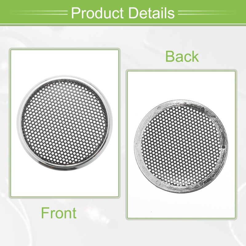 X AUTOHAUX Universal 1" Car Speaker Grills Cover Mesh Round