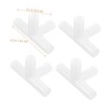 Gatuida 24Pcs Four Way Connector for Tent Poles Durable Fitting
