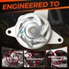 Engine Water Pump with Gasket Compatible with Ford Escape Focus