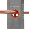 Highcraft PXCAP012-10 Metal Stud Insulator, Cushions 1/2 in. Pipe, Wiring