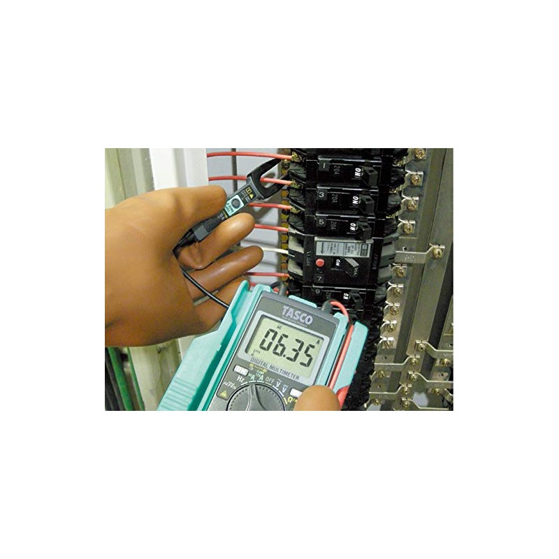 Ichinen TASCO Clamp Meter with AC/DC Clamp Digital Multimeter TA452TM