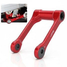 JFG RACING CRF250L Adjustable Lowering Link Kit 7075 Aluminum for CRF250L 2013-2020/CRF250L LD 2017-2020/CRF250RALLY LD 2017-2020 Dirt Bike, RED