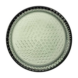 Iittala Silver Glass Plate, 3