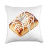 Cheese Danish Throw Pillow