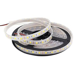 Outdoor LED Strip Lights Waterproof,Warm White IP68 Led Strip 12v Boat Underwater Lights 16.4ft 5050 SMD 300 Led Tube Flexible Rope Light for Swimming Pool Boat Fish Tank