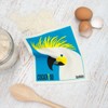 Retro Kitchen Compostable Sponge Cloth - Cockatoo, 1 Cloth