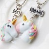 Veraly Collar Unicornio Mejores Amigos Best Friends Regalo Calidad
