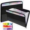 Expanding File A4, 13 Compartments Document Folder File Folder Sorting