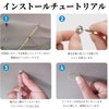 FineGood 60 Pcs Car Ceiling Repair Kit Roof Rivets for