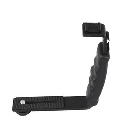 L-Shape Flash Bracket with Dual Flash Cold Shoe Mount  Tripod Screw Versatile for Camcorder Microphone DSLR Canon/Nikon/Sony/Yongnuo/Flash Stand