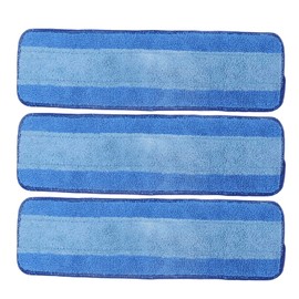 3PCS Wet Dry Dual Use Mop Cloth Microfiber Mop Refill Pads Compatibility for Bona Mop Floor Cleaning