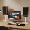 Suptek 9.4 x 8.2 Desktop Speaker Stands – Pair for
