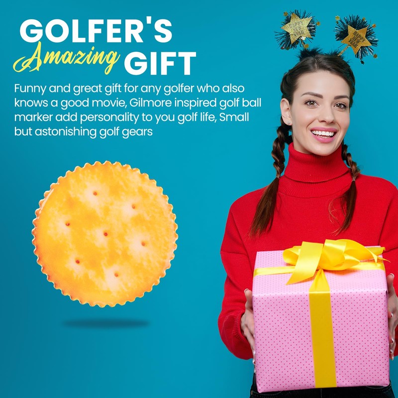 Cracker Golf Ball Marker Metal Ball Marker Golf Accessories Funny