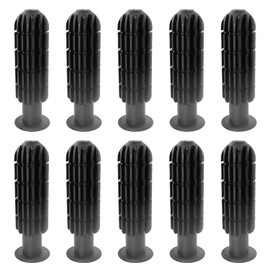 SQXBK 8PCS Football Table Grip Foosball End Cap Foosball Table Rod Safety Rubber End Caps Foosball Handle Grips Plastic Table Soccer Foosball Grips Tables Soccer Parts Replacement