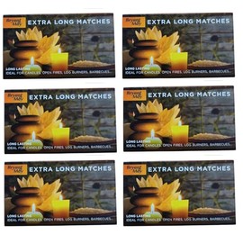 Bryant & May Extra Long Matches, 6 Boxes