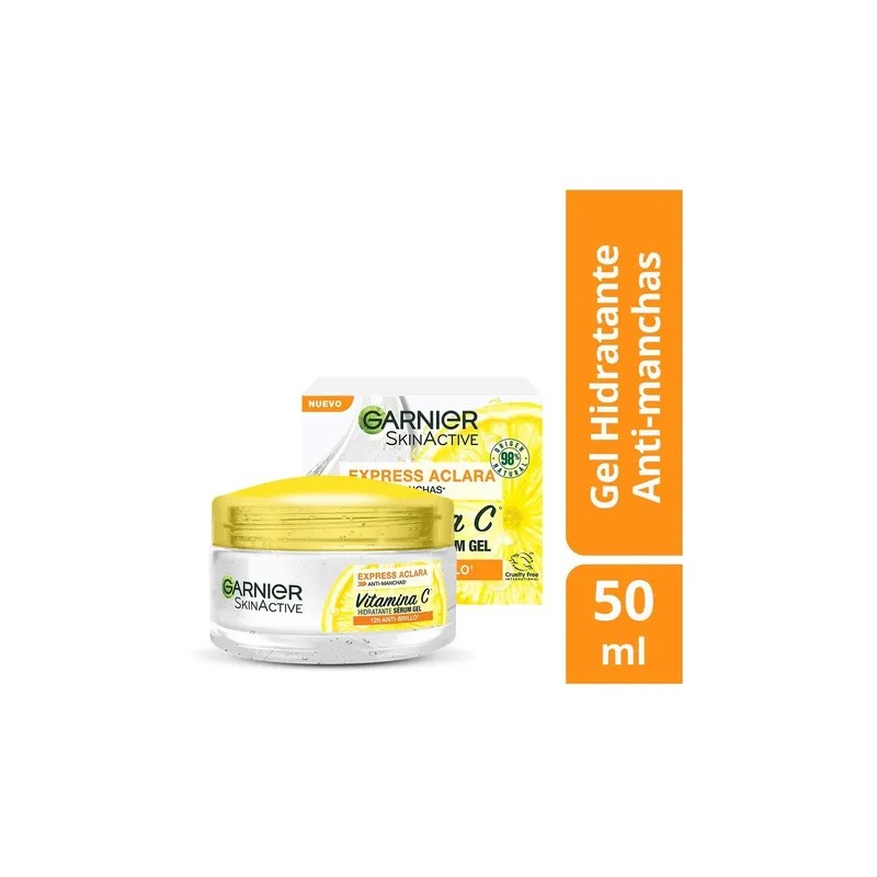 Garnier Skin Active Express Aclara Gel Vitamina Ilumina