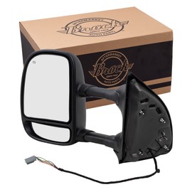 Power Mirror for 2003-2005 Excursion Extendable Dual Arms-Double Swing Performance Upgr Turn Signal Indicator Heated 2003-2007 F-250 Super Duty 2003-2007 F-350 Super Duty 5C3Z17683EAA Left