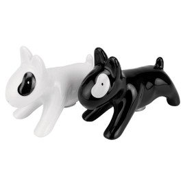 PT HM0074 Salt and Pepper Shakers Terrier Dogs