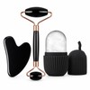 Double-Ended Face Roller for Daily Facial Massage – Dual-Size Manual
