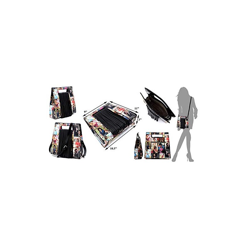 Amy & Joey Glossy Magazine Cover Collage Michelle Obama Printed