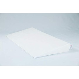 Fränkische Schlafmanufaktur Wedge Pillow Bed Wedge Poly 9/1 cm with Cover Colour White Width 140 cm