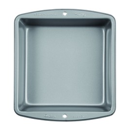 Wilton Recipe Right Non-Stick 8 Inch Square Pan, 8" x 8" x 2" (1-Unit)