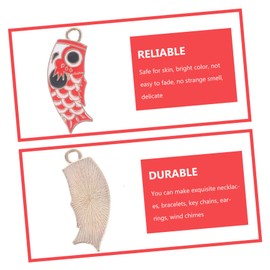 Operitacx Karpfen Form Tasche Karpfen Muster Für Schmuck Schlüssel Ornament Schlüssel