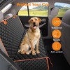 MIXJOY MIXJOY Dog Seat Cover for Back Seat Waterproof Dog